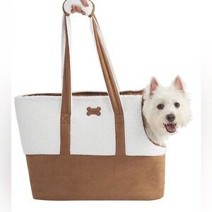 NWT-Koolaburra by UGG Faux Suede and Sherpa Pet Carrier 🐕  🐩
